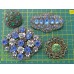 Винтажные броши на выбор, одна – New England Glass Works
