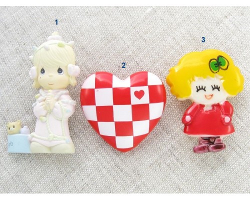 Винтажные броши на выбор, две маркированы – Enesco и Hallmark Cards