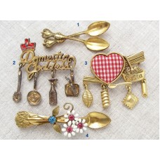 Винтажные броши на выбор, две маркированы – Coro и Danecraft
