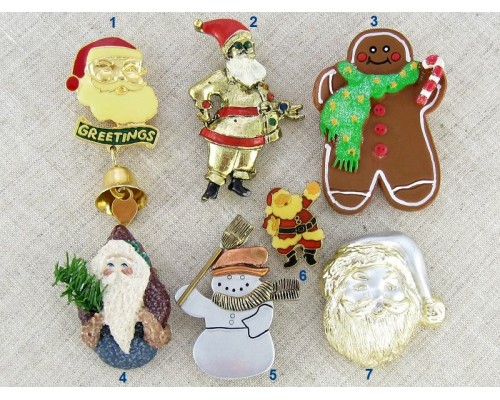 Винтажные броши на выбор, одна маркирована – Enesco