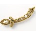 Винтажная брошь «Сабля» от 1928 Jewelry Company