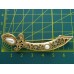 Винтажная брошь «Сабля» от 1928 Jewelry Company