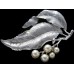 Винтажная брошь «Silvery Splendor» от Sarah Coventry