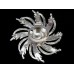 Винтажный scarf-клип «Sunburst» от Michele Lynn