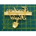 Винтажная брошь «Teachers rule» от Jonette Jewelry (JJ)