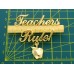 Винтажная брошь «Teachers rule» от Jonette Jewelry (JJ)
