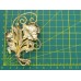 Винтажная брошь «Букет» Sterling 1/20 12K GF