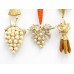 Винтажные броши на выбор, три маркированы – Carrington Jewelers, Avon и Emmons