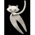 Винтажная брошь «Кот» от Jonette Jewelry (JJ)