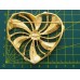 Винтажная брошь «Romantic Trellis Heart» от Avon