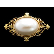 Винтажная жемчужная брошь от 1928 Jewelry Company