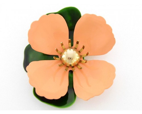 Винтажная брошь «Tahitian Flower» от Sarah Coventry