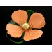 Винтажная брошь «Tahitian Flower» от Sarah Coventry
