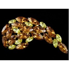 Винтажная брошь «Topaz & Jonquil»