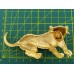 Винтажная брошь «Тигр»