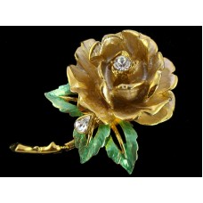 Винтажная брошь «England’s Rose» от Graziano