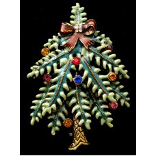 Вінтажна collectible брошка «Christmas Tree» від Avon
