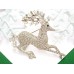 Вінтажна брошка «Pavé Reindeer» від Nolan Miller