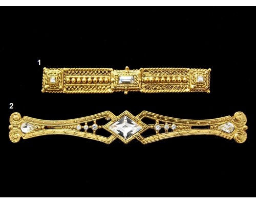 Вінтажні брошки на вибір, обидві марковані – 1928 Jewelry Company