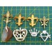 Вінтажні брошки на вибір, одна маркована – Art Pewter (Scotland) + немарковані Coro