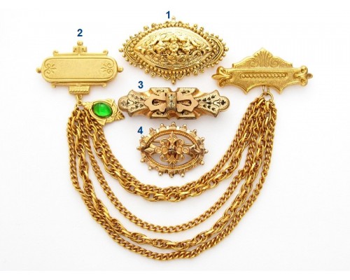 Вінтажні брошки на вибір, одна маркована – 1928 Jewelry Company