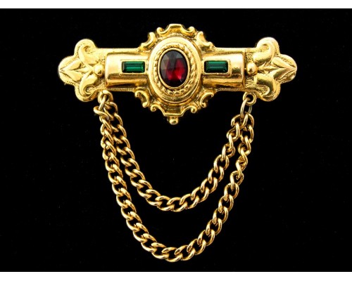 Вінтажна брошка «Fleur De Lis» від 1928 Jewelry Company
