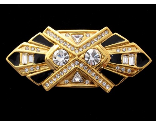 Вінтажна брошка «Art Deco» від Jackie Collins