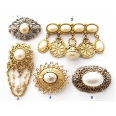 Вінтажні брошки на вибір, дві марковані – 1928 Jewelry Company