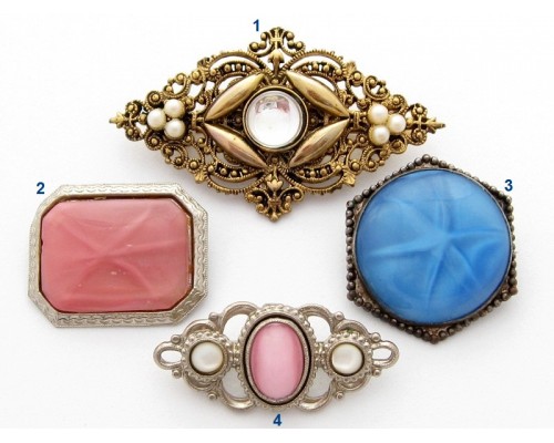 Вінтажні брошки на вибір, одна маркована – 1928 Jewelry Company