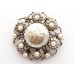 Вінтажна брошка «Baroque Pearl»