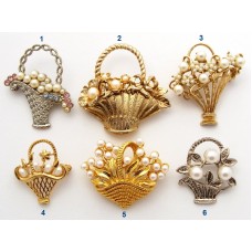 Вінтажні брошки на вибір, одна маркована – 1928 Jewelry Company