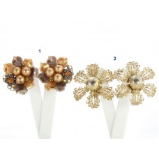 Винтажные клипсы на выбор, одни маркированы – Judy Lee + немаркированные Beau Jewels