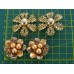 Винтажные клипсы на выбор, одни маркированы – Judy Lee + немаркированные Beau Jewels
