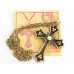 Винтажная цепочка с подвеской «Peace Cross» от Sarah Coventry