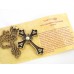 Винтажная цепочка с подвеской «Peace Cross» от Sarah Coventry