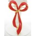 Винтажный сет (брошь и серьги) «Graceful Bow» от Avon