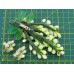 Винтажный сет (брошь и клипсы) «Ballotini beads»