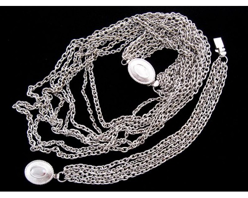 Винтажный сет (ожерелье и браслет) «Multi – Strand» от Avon